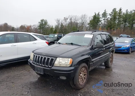 2002 Jeep Grand Cherokee Limited z USA, uszkodzony, nr VIN 1J8GW58N12C331190